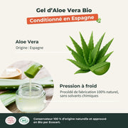 Gel Aloe Vera Bio + Huile Essentielle de Lavandin