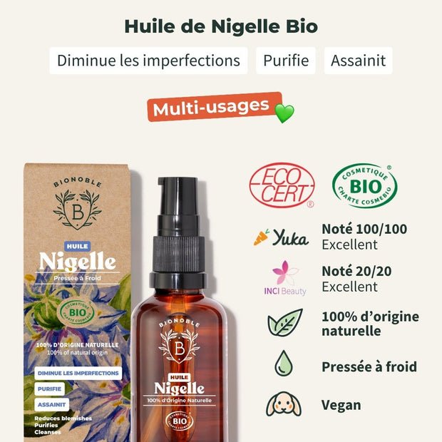 Huile de Nigelle Bio