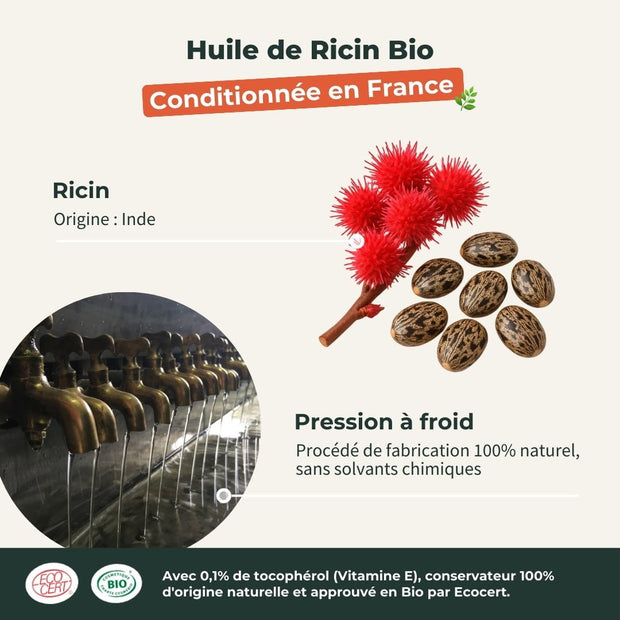 Huile de Ricin Bio