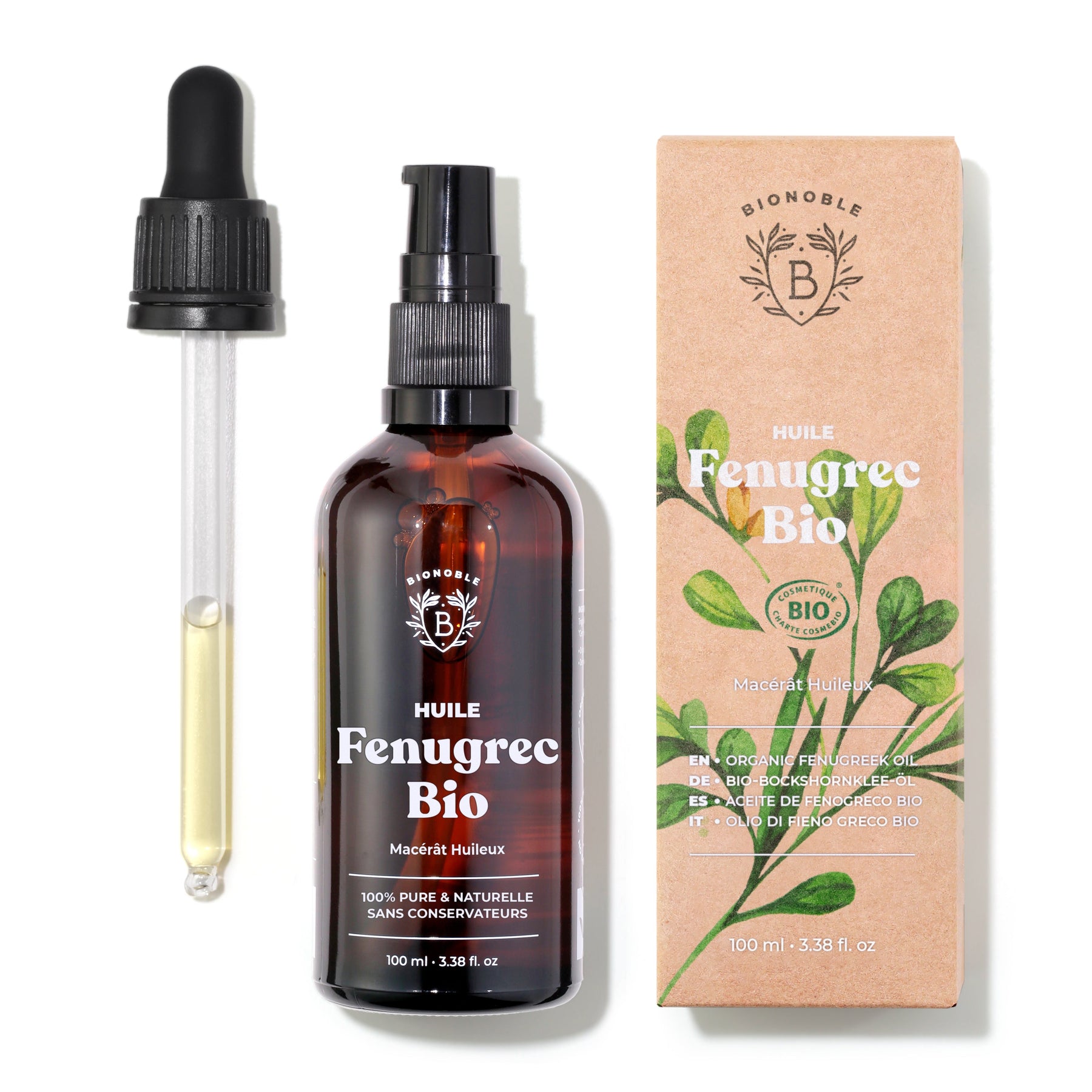 Huile de Fenugrec BIO  Achat Huile Végétale Fenugrec