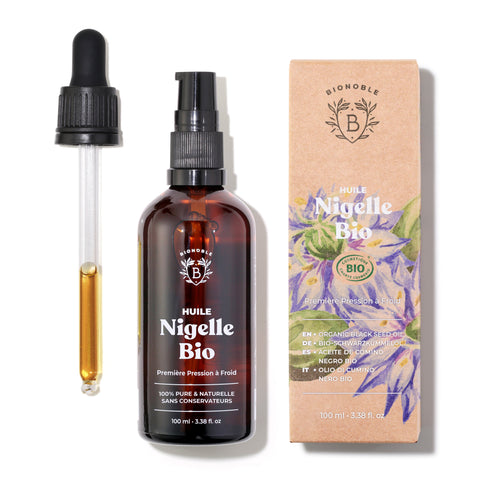 Huile de Nigelle Bio - HUILE VÉGÉTALE - Bionoble